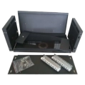 Hypernet WMNC-35-6U-FLAT-BLACK 6U 600x350 чорна Шафа коммутаційна фото 2