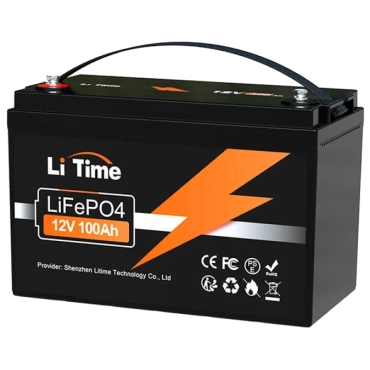 LiTime LiFePO4 12V 100Ah bluetooth Акумуляторна батарея
