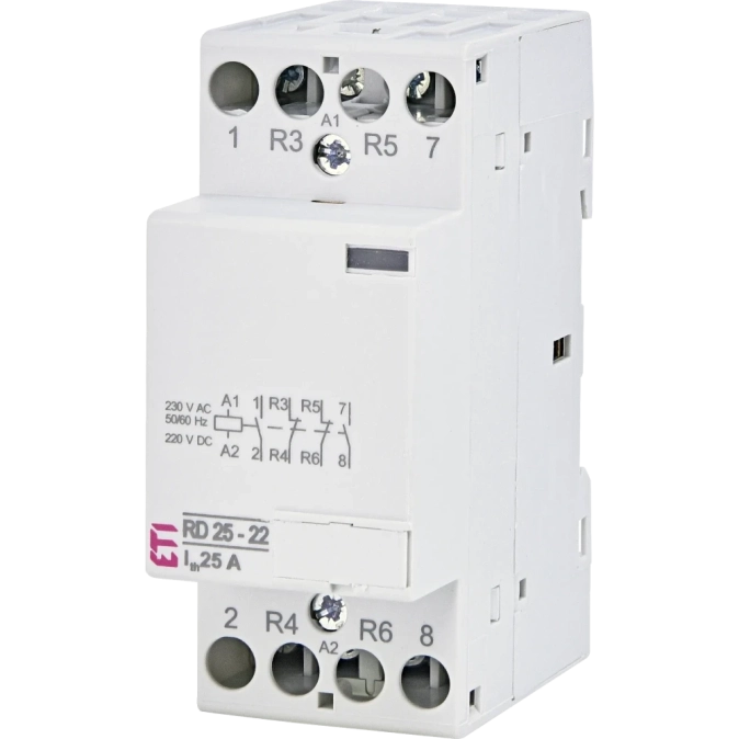 ETI RA 25-22 230V AC Контактор модульний фото 1