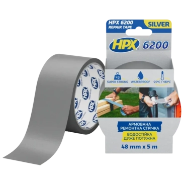 HPX CB5005 6200 48мм х 5м Стрічка армована одностороння