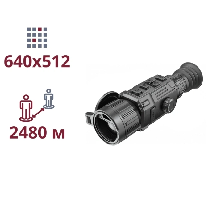 AGM RattlerV3 LRF 35-640 Тепловізійний приціл фото 1