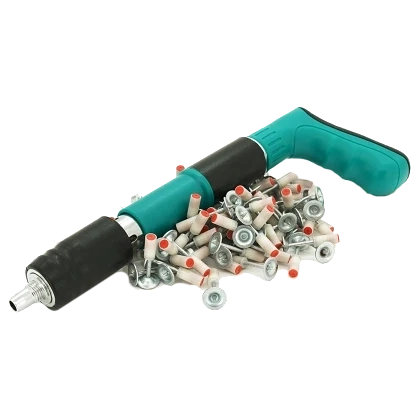 Voltronic YT-35790 7,3мм+ 100 цвяхів Пістолет будівельно-монтажний