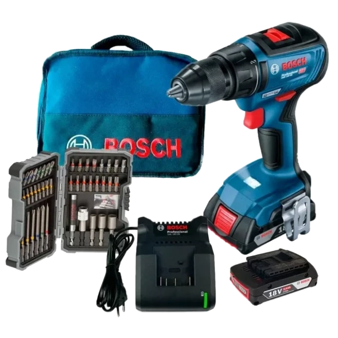 Bosch GSR 18V-50 Set (06019H5004) Акумуляторний дриль-шурупокрут фото 1