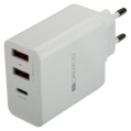 Canyon H-08 white (QC/PD 30W) Мережевий зарядний пристрiй фото 1