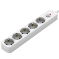 ColorWay CCA-3G1MM 5 розеток 5м White Мережевий фільтр фото 1