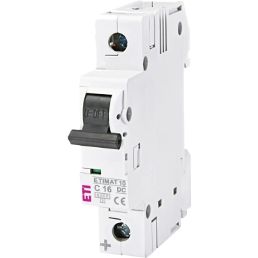 ЕТІ ETIMAT 10 DC 1p C 16A (6 kA) Автоматический выключатель