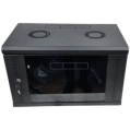 EServer 6U 600х500х370 скло, чорна Шафа фото 1