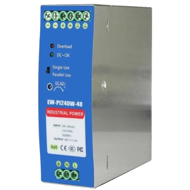 Ewind EW-PI240W-48 на DIN-рейку 240 Вт/48 В Блок живлення