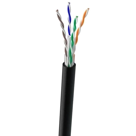 OK-Net КПП-ВП (250) cat 6 Кабель UTP мідь вуличний 4*2*0,54 305 м фото 1