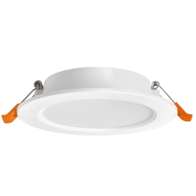 VIDEX 6W 5000K 220V LED світильник Back круглий фото 1