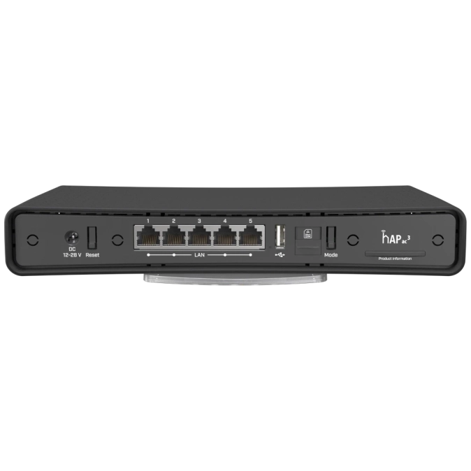 Mikrotik RBD53GR-5HacD2HnD&R11e-LTE6 hAP ac3 LTE6 kit Бездротовий дводіапазонний маршрутизатор із підтримкою LTE фото 1