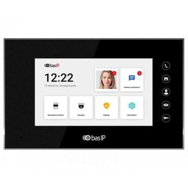 BAS-IP AQ-07LL (black) (BAS-IP) Видеодомофон