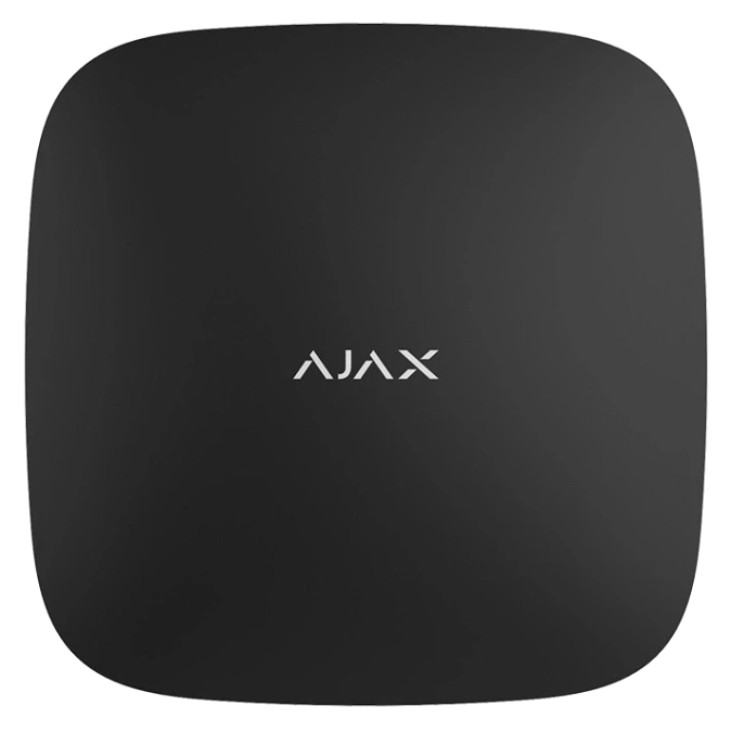 Ajax Hub 2 4G (8EU/ECG) black Інтелектуальний центр системи безпеки Ajax з підтримкою датчиків з фотофіксацією