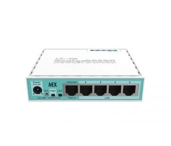 MikroTik hEX (RB750Gr3) 5-портовий маршрутизатор фото 1