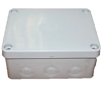 COURBI 150x110x70 серая Коробка розподільна з кабель-вводами фото 1