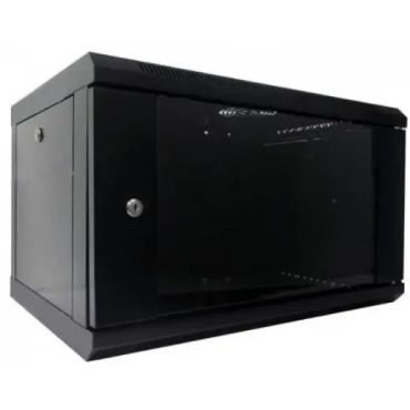 WMNC-6U-FLAT- BLACK Hypernet 6U 600x450 Шкаф коммутационный настенный 6U 600x450
