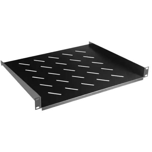 Hypernet CS-350-1U-BLACK Полка консольная для напольного шкафа 350мм 1U