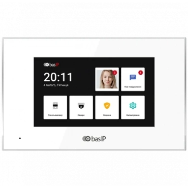 BAS-IP AQ-07LL (white) Відеодомофон