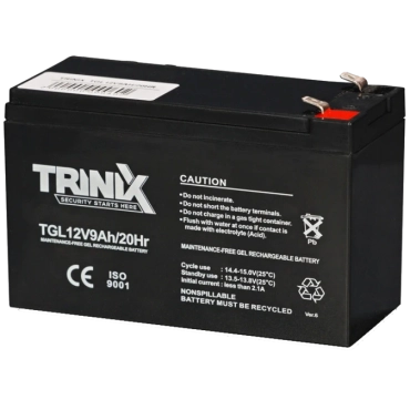 TRINIX GEL Super Charge TGL12V9Ah Акумуляторна батарея