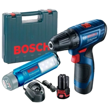 Bosch GSR 120-LI + GLI 12V-300 (06019G8004) Аккумуляторный шуруповерт и фонарик