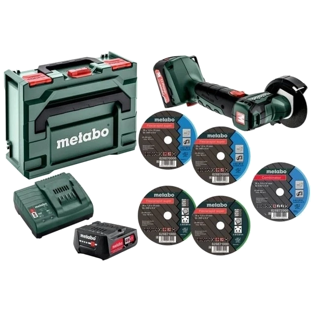 Metabo PowerMaxx CC 12 BL (600348500) Акумуляторна болгарка фото 1