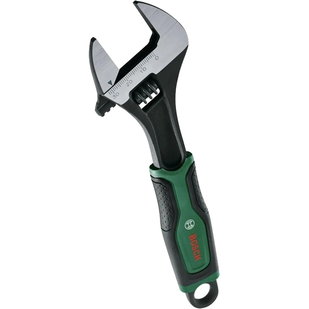 Bosch (1600A02W7R) 8"/200 мм Розвідний ключ фото 1