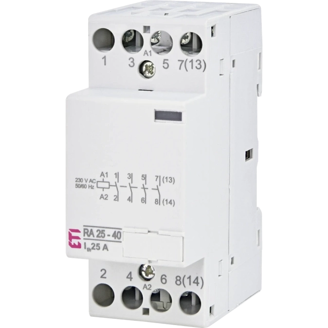 ETI RA 25-40 230V AC Контактор модульний фото 1