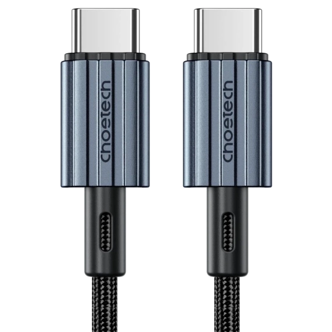 Choetech XCC-1015 2м Black USB-C to USB-C PD60W Кабель фото 1