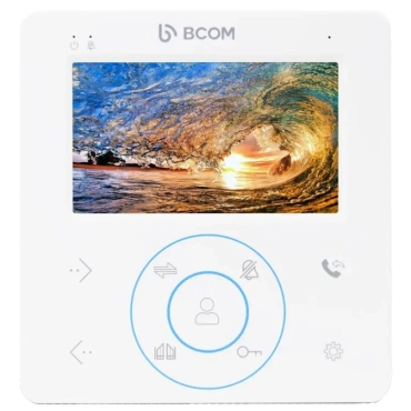 BCOM BD-480 White Відеодомофон