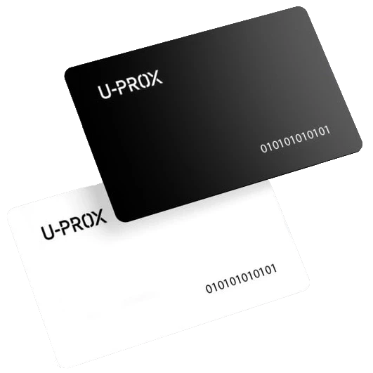 U-PROX Mifare DESFire 2k EV3 black Проксіміті карта 2K з захистом фото 1
