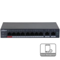 Dahua DH-CS4010-8ET-110 PoE Комутатор 10 портів керований фото 1