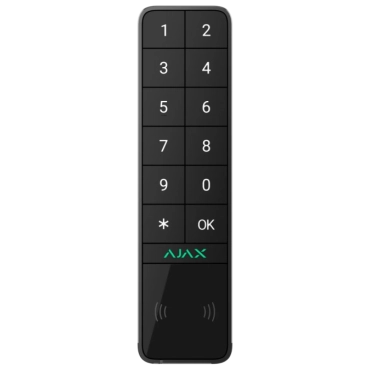Ajax KeyPad Outdoor Jeweller (8EU) ASP black Беспроводная клавиатура