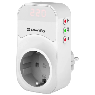 ColorWay CW-VR16-01D 16A/3680W Реле напряжения