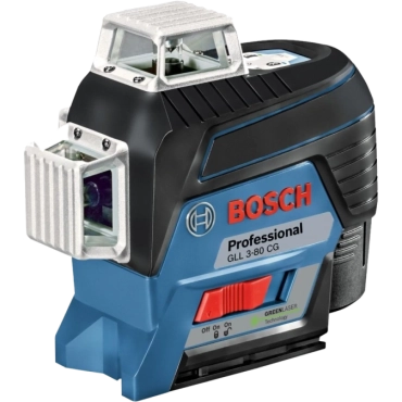 Bosch GLL 3-80 CG + BM 1 (12 V) + L-Boxx Нивелир лазерный