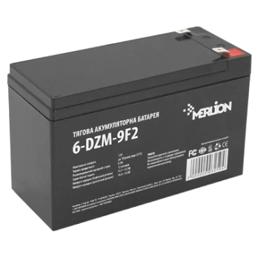 AGM MERLION 6-DZM-9 12V 9Ah F2 Аккумуляторная батарея тяговая