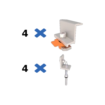 MetalTile I до металочерепиці Комплект кріплень Kripter