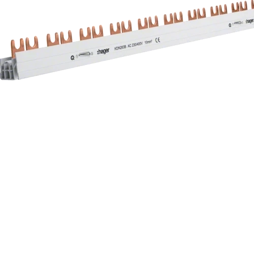 Hager KDN263B Шина фазна 2P 10мм 57M фото 1