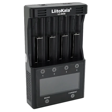 Liitokala lii-500s Li-Ion, Ni-Mh, Ni-Cd 12V DC Зарядний пристрій