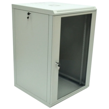19"18U 600x600x907 акриловое стекло серое Шкаф
