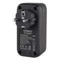VIDEX ONCORD з/з 1п 2.4A 2USB+USB-C Black Мережевий адаптер з заземленням фото 3