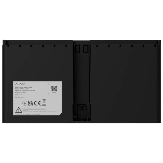 Ajax EN54 Internal Battery (24h) black для Fire Hub і Fire Rex Акумулятор
