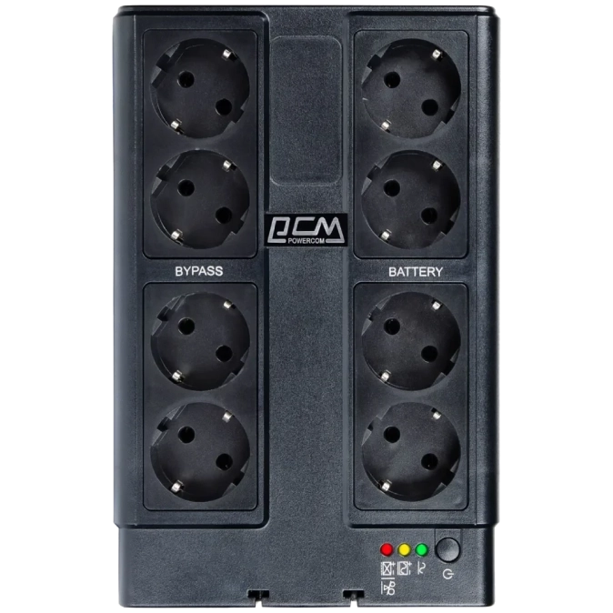 Powercom CUB-850N Schuko Джерело безперебійного живлення фото 1