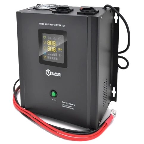 Europower PSW-EP1000WM12 1000ВA з правильною синусоїдою Джерело безперебійного живлення під акумулятор фото 1