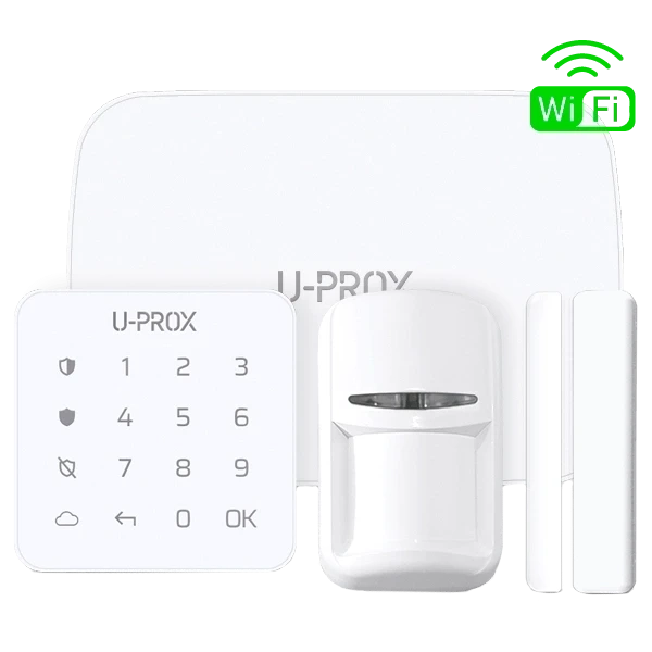 U-Prox MP WiFi kit White Комплект бездротової охоронної сигналізації фото 1