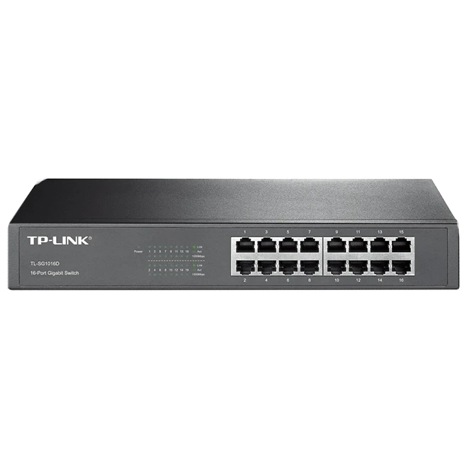 TP-LINK TL-SG1016D Комутатор некерований фото 1