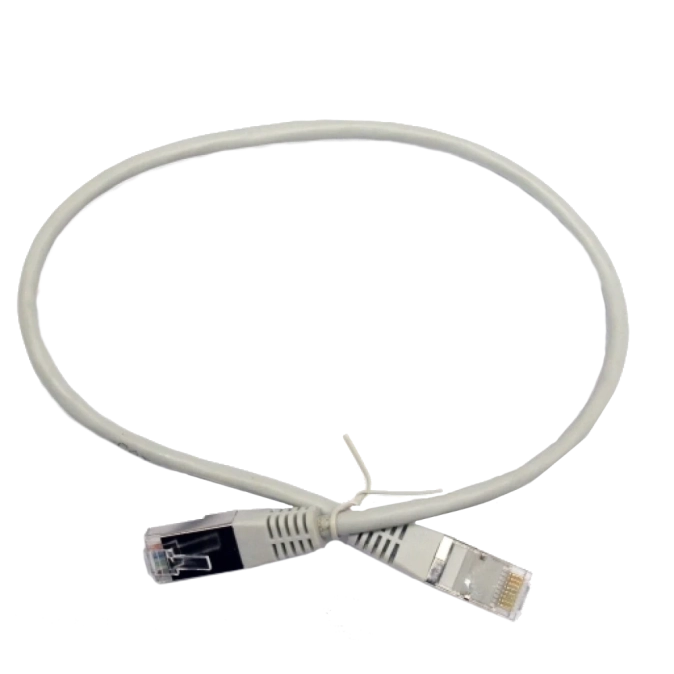 Патч-корд U/FTP L&W ELECTRONICAL 0.5 м, кат. 6А, 30AWG Slim, LW фото 1