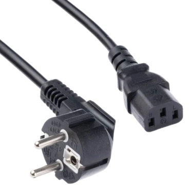 С13-CEE 7/7 Шнур питания 1.8м, 0.75мм2, Kingda