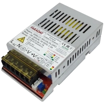Faraday Electronics 60Wt/12-36V/ALU Блок живлення