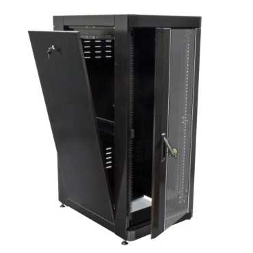 19" 28U, 610х865 мм Шкаф усиленный, перфорированная дверь (66%), черный