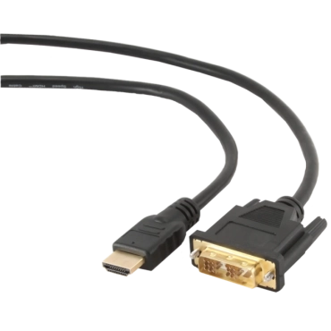 Cablexpert CC-HDMI-DVI-0.5M Кабель HDMI - DVI 18+1pin M, 0.5m